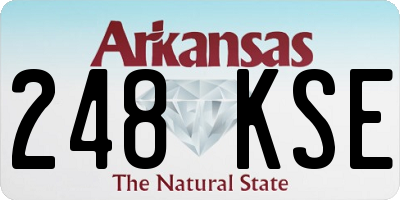 AR license plate 248KSE