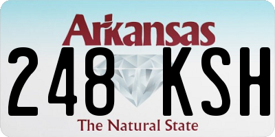 AR license plate 248KSH