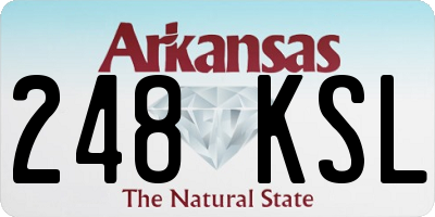 AR license plate 248KSL