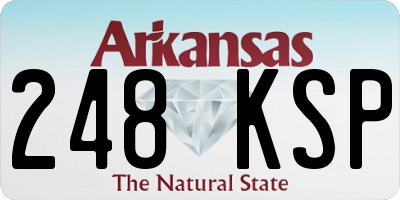 AR license plate 248KSP