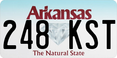 AR license plate 248KST