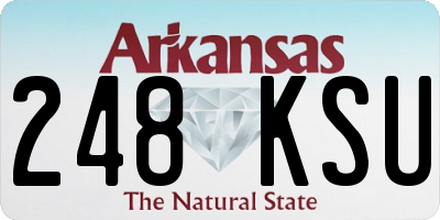 AR license plate 248KSU