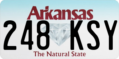 AR license plate 248KSY