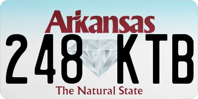 AR license plate 248KTB