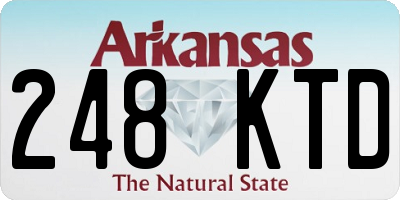 AR license plate 248KTD