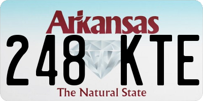 AR license plate 248KTE