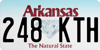 AR license plate 248KTH