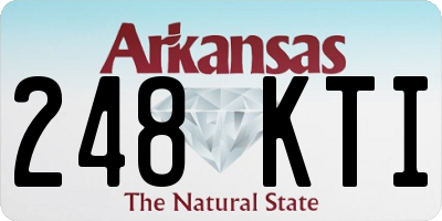AR license plate 248KTI