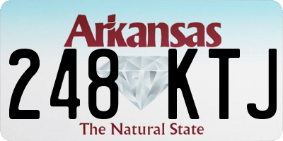 AR license plate 248KTJ