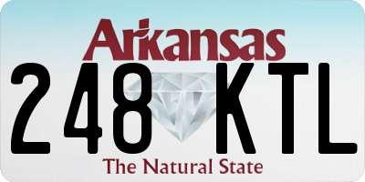 AR license plate 248KTL
