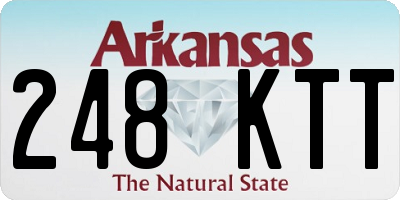 AR license plate 248KTT