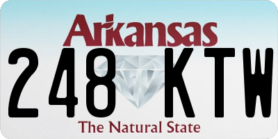AR license plate 248KTW