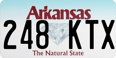 AR license plate 248KTX