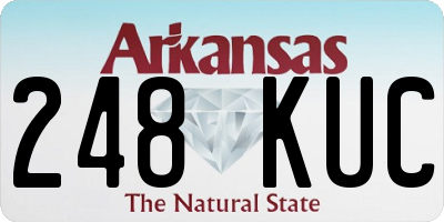 AR license plate 248KUC