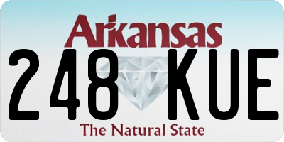 AR license plate 248KUE