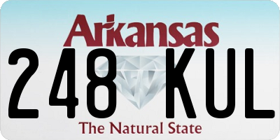 AR license plate 248KUL