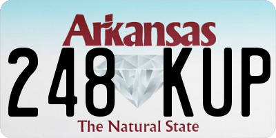 AR license plate 248KUP