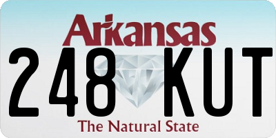 AR license plate 248KUT