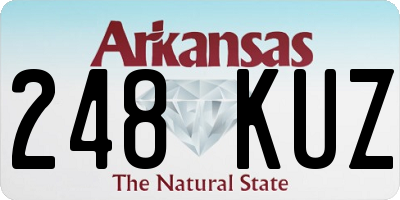 AR license plate 248KUZ