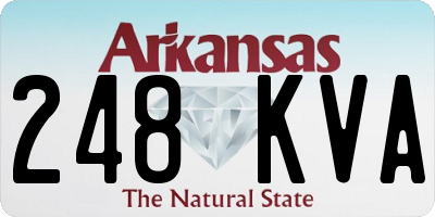 AR license plate 248KVA