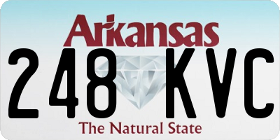 AR license plate 248KVC