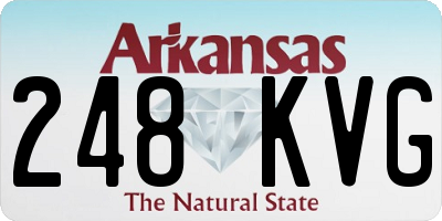 AR license plate 248KVG