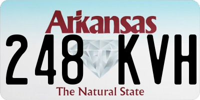 AR license plate 248KVH