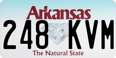 AR license plate 248KVM