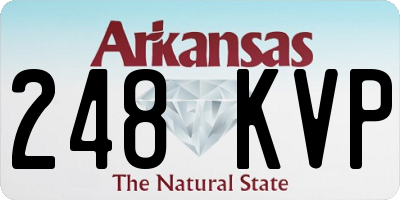 AR license plate 248KVP