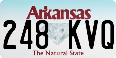 AR license plate 248KVQ