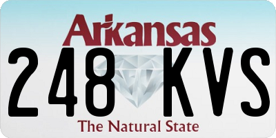 AR license plate 248KVS