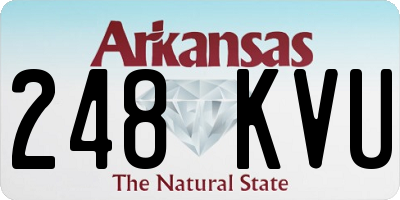 AR license plate 248KVU