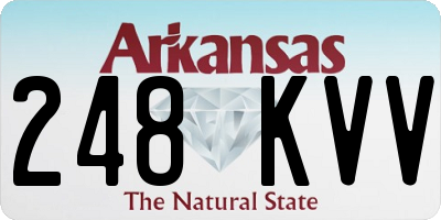 AR license plate 248KVV