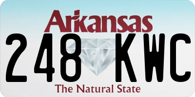 AR license plate 248KWC