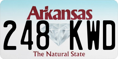 AR license plate 248KWD