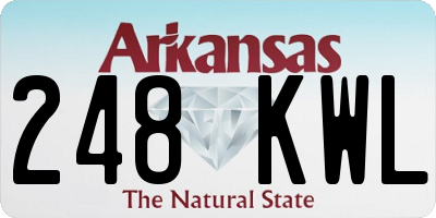 AR license plate 248KWL