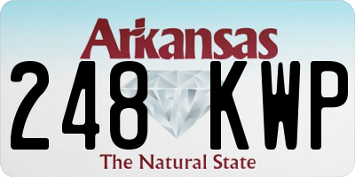 AR license plate 248KWP