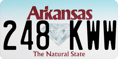 AR license plate 248KWW