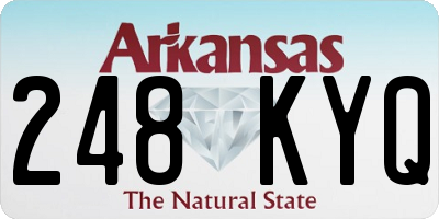 AR license plate 248KYQ