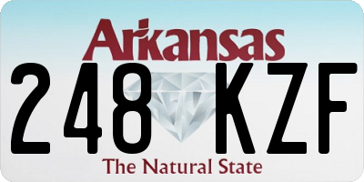 AR license plate 248KZF