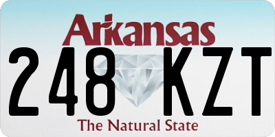 AR license plate 248KZT