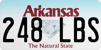 AR license plate 248LBS