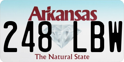 AR license plate 248LBW