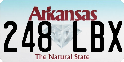 AR license plate 248LBX