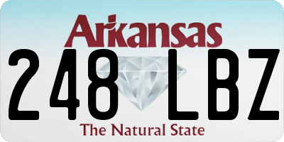 AR license plate 248LBZ