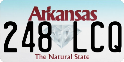 AR license plate 248LCQ