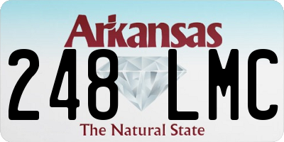 AR license plate 248LMC