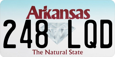 AR license plate 248LQD