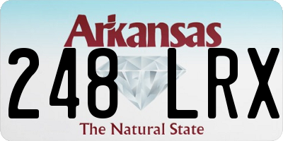 AR license plate 248LRX