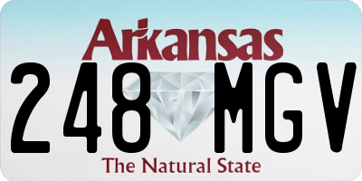 AR license plate 248MGV